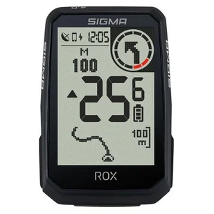 Licznik rowerowy SIGMA Rox 4.0 Endurance Sensor Set Czarny Podświetlany - Liczniki rowerowe - miniaturka - grafika 1