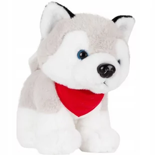 Maskotka Pluszowa Pies Piesek Husky Przytulanka - Maskotki i pluszaki - miniaturka - grafika 1