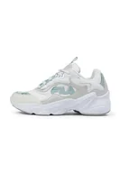 Buty dla dziewczynek - FILA Collene Logo Kids Sneakersy dziewczęce, White Silver Blue Haze, 31 EU - miniaturka - grafika 1