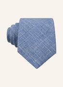 Krawaty i muchy męskie - Strellson Krawat blau - miniaturka - grafika 1
