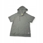 Bluzy damskie - Wciągana bluza damska na krótki rękaw z kapturem MICHAEL KORS M - Michael Kors - miniaturka - grafika 1