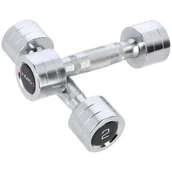 Hantle i ciężarki - HMS CHD02 HANTLE CHROMOWANE (2 szt.) HMS 17-66-181 - miniaturka - grafika 1