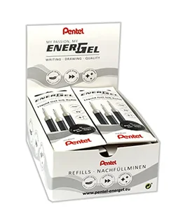 Pentel LR7-3A wkład do pióra EnerGel 0,7 kulka = 0,35 mm, jednostka opakowania = 12 x 3 sztuki, czarny - Długopisy - miniaturka - grafika 1