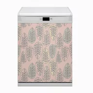 Dekoracje domu - Mata Bluedecor Magnes na zmywarkę Kolorowe liście 60x80 - miniaturka - grafika 1