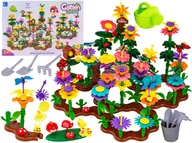 Klocki - BEMI KLOCKI KONSTRUKCYJNE KWIATOWA KOMPOZYCJA OGRÓD KWIATKI 322 ELEMENTY - miniaturka - grafika 1