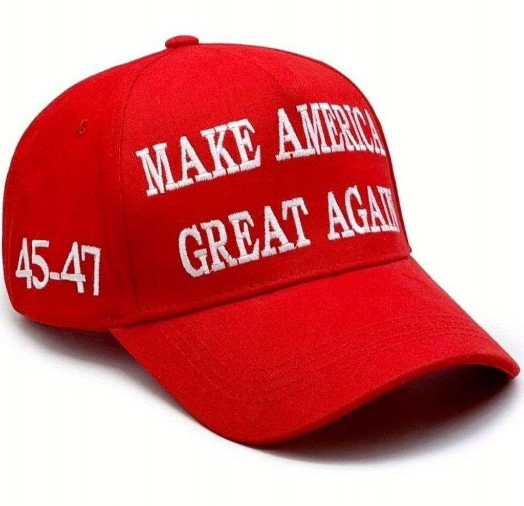 Czapka z daszkiem Make america great again Donald Trump czerwona