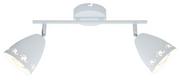 Lampy sufitowe - Candellux Listwa lampa sufitowa plafon spot Coty 2x40W E14 biały mat 92-67128 - miniaturka - grafika 1