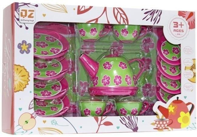 Zestaw metalowy do herbaty