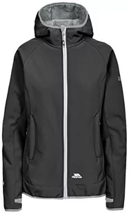 Trespass damskie imani kurtka softshell, czarny, xxs FAJKSSK20002_BLKXXS - Kurtki damskie - miniaturka - grafika 1