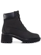 Botki damskie - Timberland Trapery Kinsley TB0A25C4001 Czarny - miniaturka - grafika 1