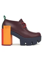 Półbuty damskie - United Nude Półbuty Grip Moc Mid 1095792416 Bordowy - miniaturka - grafika 1