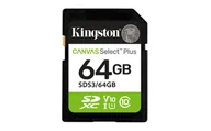 Karty pamięci - Kingston Technology Canvas Select Plus Gen3 64 GB SD UHS-I Klasa 10 SDS3/64GB - miniaturka - grafika 1