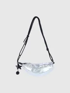 Plecaki - 4F Plecak miejski z brelokiem (5 L) - srebrny Uniwersalny - miniaturka - grafika 1