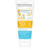 Kosmetyki kąpielowe dla dzieci - Bioderma Photoderm Pediatrics mleczko do opalania dla dzieci 100 ml - miniaturka - grafika 1