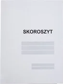 Teczki i skoroszyty - Oficio Skoroszyt zwykły tekturkowy biały 300g 10szt - miniaturka - grafika 1