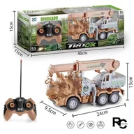 Zabawki zdalnie sterowane - AUTO SAMOCHÓD CIĘŻARÓWKA ZDALNIE STEROWANA DINOZAUR DUŻA HAK ŚWIATŁO DŹWIĘK - miniaturka - grafika 1