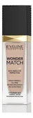 Podkłady do twarzy - Eveline Cosmetics Wonder Match luksusowy podkład dopasowujący się do skóry 35 Sunny Beige 30ml - miniaturka - grafika 1