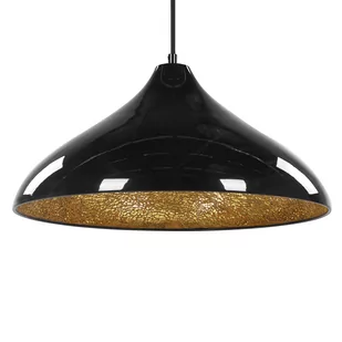 Beliani Lampa wisząca czarna ISKAR - Lampy sufitowe - miniaturka - grafika 1