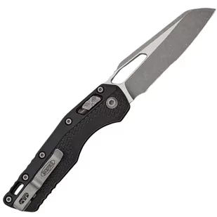 Nóż składany Microtech MSI S/E Black Polymer, Apocalyptic P/S M390MK by Tony Marfione (210T-11APPMBK) - Noże - miniaturka - grafika 2