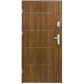 Drzwi zewnętrzne - Drzwi zewnętrzne Classic orzech 80 cm lewe Splendoor - miniaturka - grafika 1