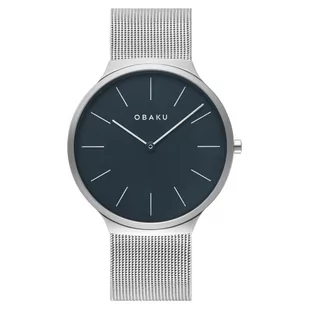 Zegarek Obaku Ark Cyan V240GXCLMC - Zegarki męskie - miniaturka - grafika 2