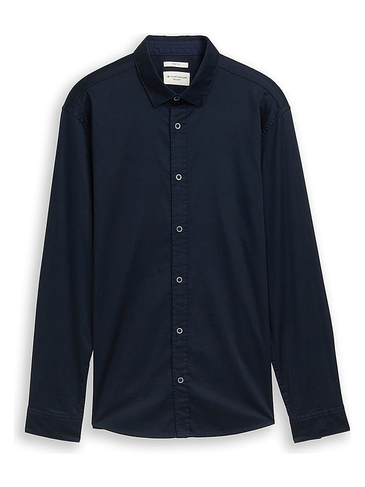 Tom Tailor Koszula - Regular fit - w kolorze granatowym