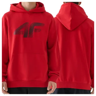 Bluza dresowa z kapturem męska 4F 4FWMM00TSWSM1766-062S #N/D Roz. S - Bluzy męskie - miniaturka - grafika 1