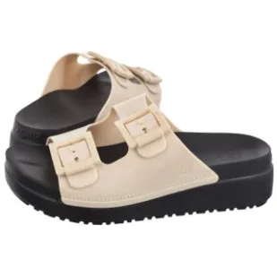 Klapki Partner High AD RR285035/BG771 Biały/Czarny (ZA202-a) Zaxy - Klapki i japonki damskie - miniaturka - grafika 1