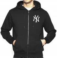 Bluzy męskie - '47 BLUZA MĘSKA BAWEŁNA CZARNA NY YANKEES MLB ROZMIAR L - miniaturka - grafika 1
