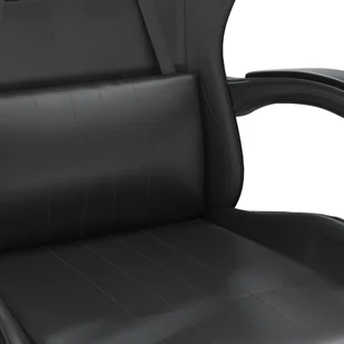 Lumarko Fotel dla gracza, czarny, sztuczna skóra - Fotele gamingowe - miniaturka - grafika 9