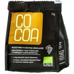 Cocoa RODZYNKI W SUROWEJ CZEKOLADZIE - Zdrowa żywność - miniaturka - grafika 1