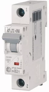 Wyłącznik nadprądowy 6kA HN-B2/1 - Bezpieczniki elektryczne - miniaturka - grafika 1