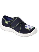 Kapcie damskie - Chłopięce kapcie granatowe Befado - miniaturka - grafika 1