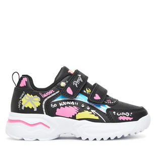 Sneakersy Primigi AVANT-8975511 Czarny - Buty dla dziewczynek - miniaturka - grafika 1