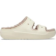 Kapcie damskie - Crocs Unisex klasyczne sandały Cozzzy na platformie puszyste kapcie przesuwne, Grzyb kostny, 39.5/40 EU - miniaturka - grafika 1