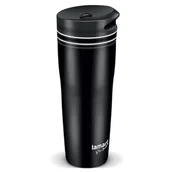Kubki termiczne - Lamart Kubek termiczny MANQ LT4049 czarny/biały) - miniaturka - grafika 1
