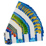 Szkolne artykuły papiernicze - Naklejki Na Zeszyt Dino Starpak 494387 - miniaturka - grafika 1