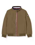 Kurtki i płaszcze dla chłopców - Tommy Hilfiger Kurtka chłopięca Essential, Olive Tree, 74 cm - miniaturka - grafika 1