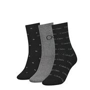 Skarpetki damskie - Calvin Klein Damskie skarpety Lurex Gift Box Casual Sock (3 sztuki), Black Combo., rozmiar uniwersalny - miniaturka - grafika 1