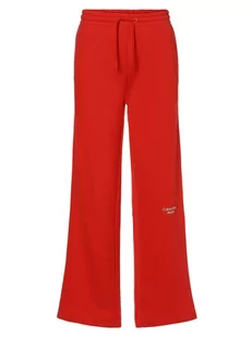Calvin Klein Jeans Damskie spodnie dresowe, czerwony - Spodnie sportowe damskie - miniaturka - grafika 1