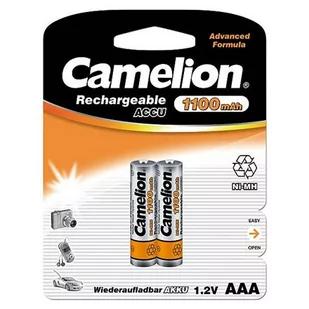 Camelion Akumulator Ni-MH AAA R03 1100 mAh 2-pack NH-AAA1100BP2 (17011203) - Ładowarki i akumulatory - miniaturka - grafika 1