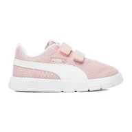 Buty dla dziewczynek - Obuwie sportowe Puma COURTFLEX V3 MESH INF 39808603 - miniaturka - grafika 1