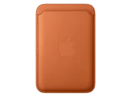 Portfele - Portfel z tkaniny FineWoven MagSafe APPLE do iPhone’a Lisi pomarańczowy MGH64ZM/A - miniaturka - grafika 1
