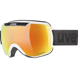 Uvex Gogle Downhill 2000 FM black mat mirror rainbow rose 55/0/115/2630/UNI - Gogle narciarskie - miniaturka - grafika 1