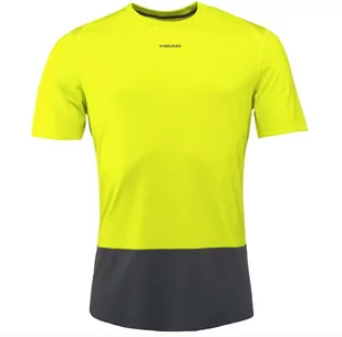 T-shirt HEAD VISION TECH Yellow Anthracite 2018 - XXL - Koszulki sportowe męskie - miniaturka - grafika 1