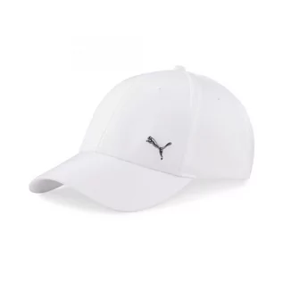 Czapki damskie - PUMA, czapka z daszkiem, Metal Cat Cap, biały - grafika 1