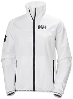 Kurtki damskie - Helly Hansen Helly-Hansen Damska kurtka wiatrówka Hp Light biały S 30289_001-S - grafika 1