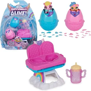 HATCHIMALS Alive Zestaw Dwóch Jajek Wylęgających Się Pod Wodą - Figurki dla dzieci - miniaturka - grafika 1