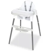 Krzesełka do karmienia - Krzesełko do karmienia, Jasny Szary/ Piccolo - miniaturka - grafika 1