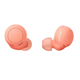 Sony WFC500D orange - Słuchawki - miniaturka - grafika 1